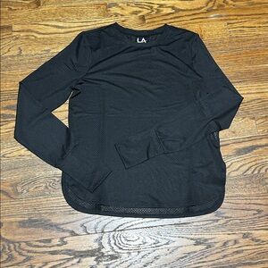LA Black Long Sleeve Top